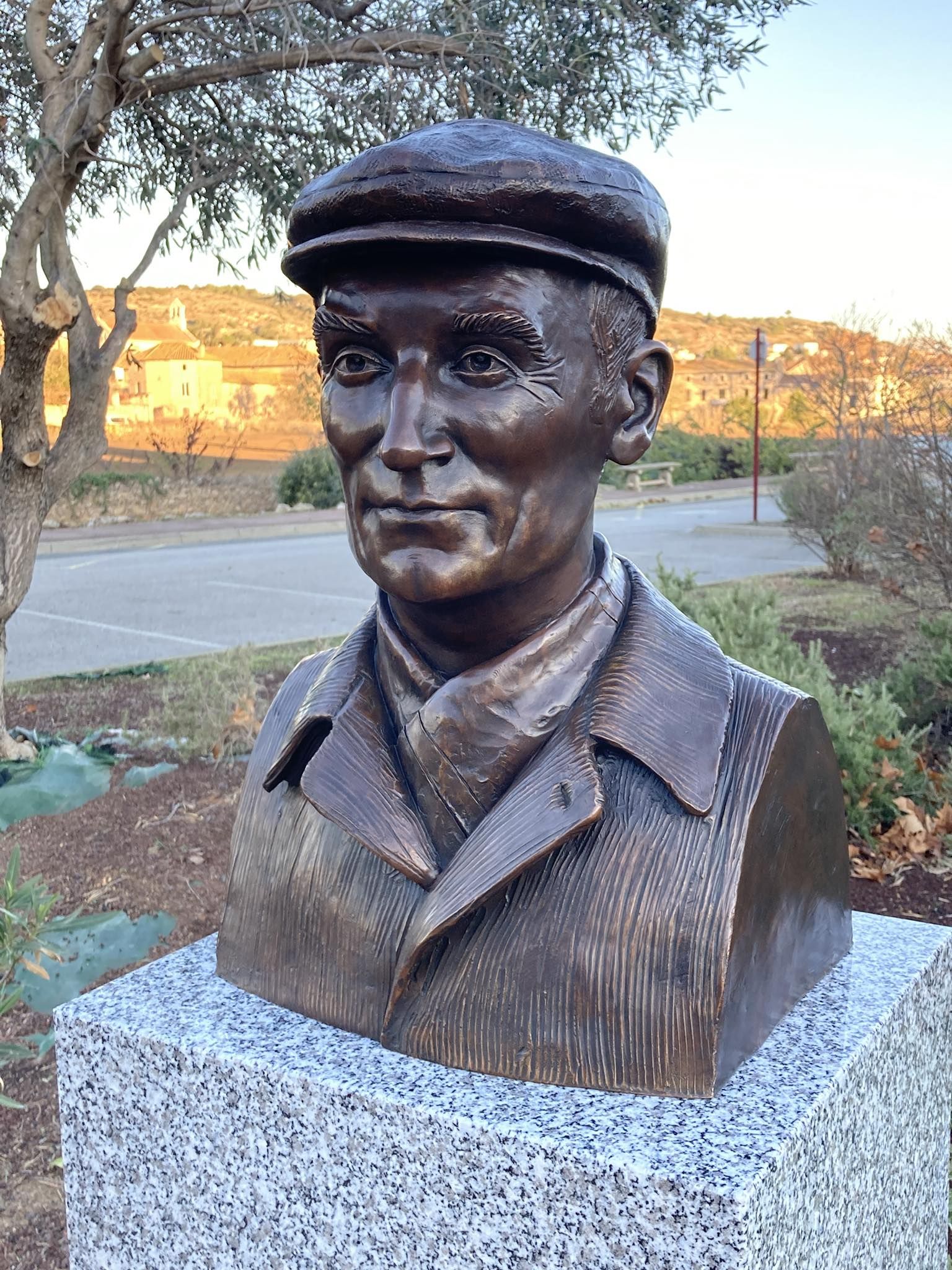 Buste  en bronze de André Castéra