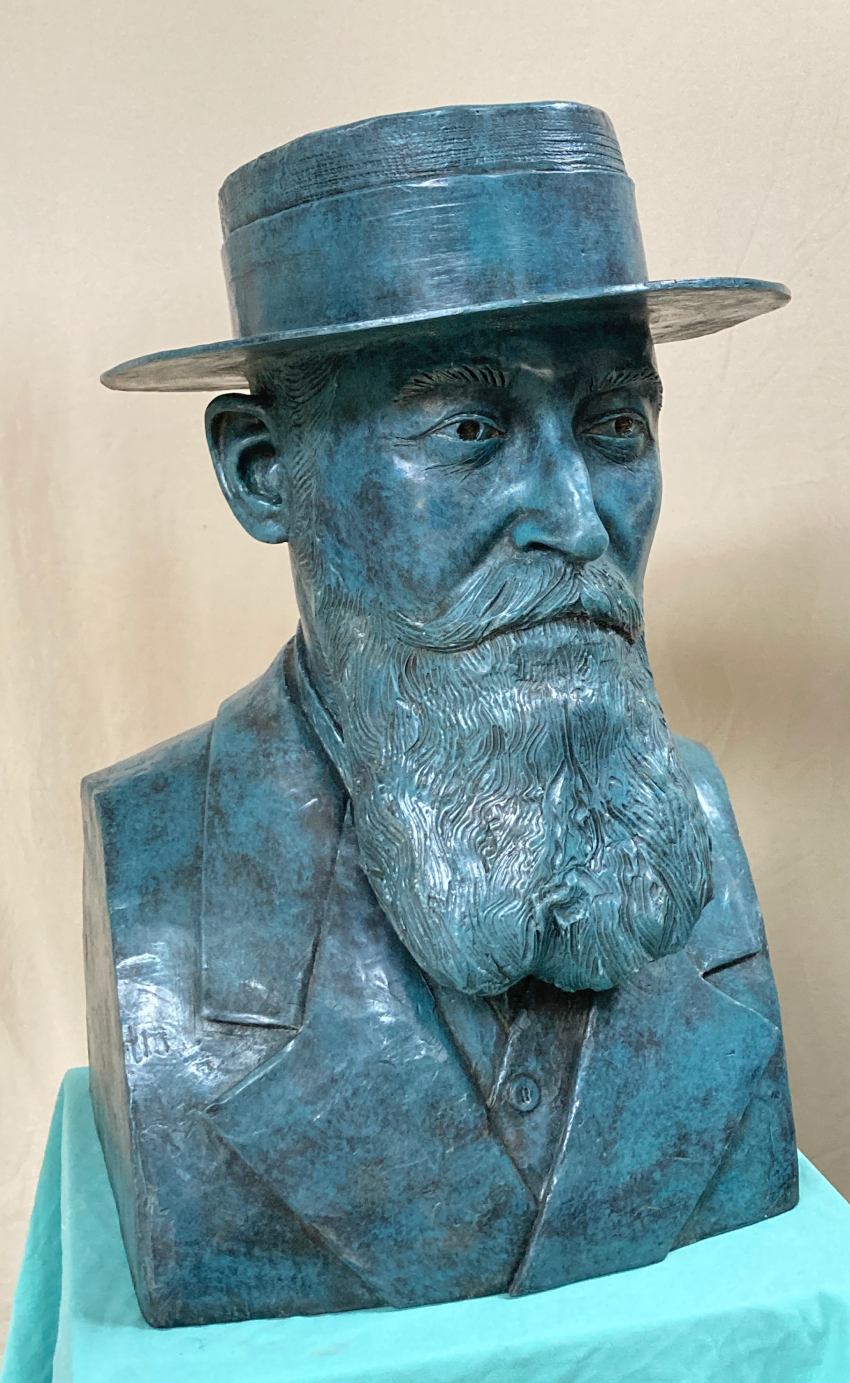 Inauguration du buste en bronze de Gustave fayet