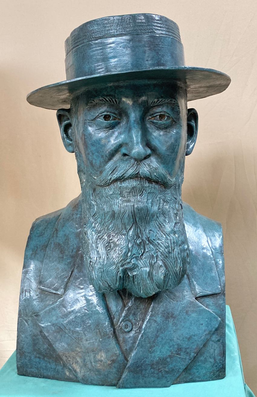 Inauguration du buste en bronze de Gustave fayet