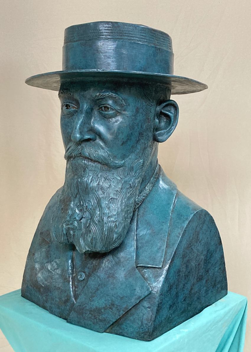 Inauguration du buste en bronze de Gustave fayet