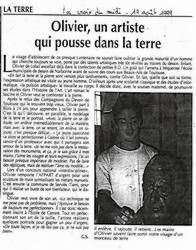 Buste en terre antoine