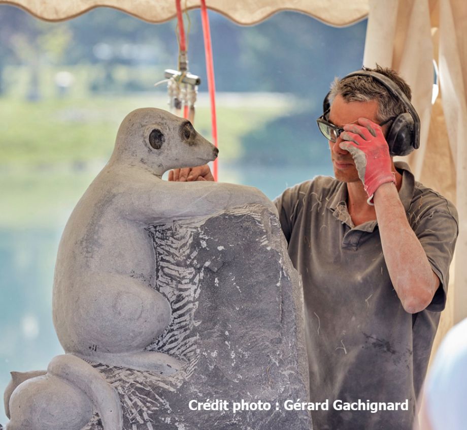 Symposium de sculpture sur pierre de Samoëns