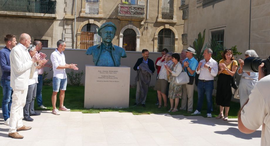 Inauguration du Buste monumental en bronze d'Antonin Injalbert