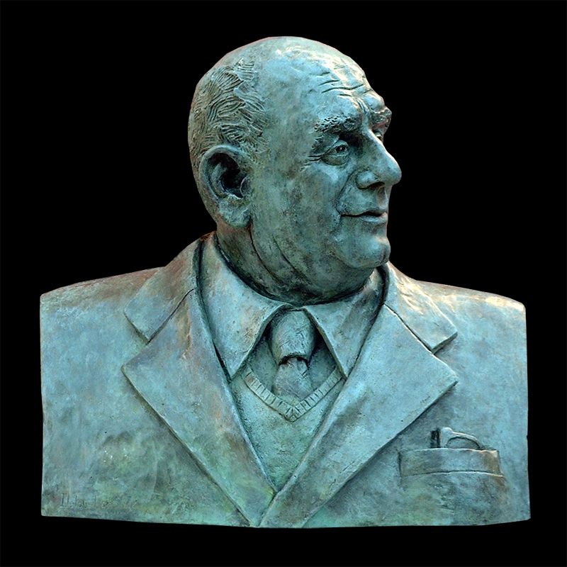 Louis Madaule sculpture bronze Olivier Delobel